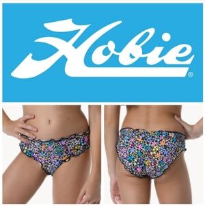Hobie Girls' Ruffle Hipster Swim Bottom. Size 16